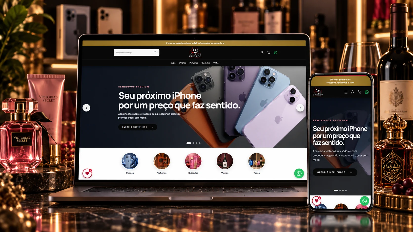 Wine & Co. Imports, e-commerce